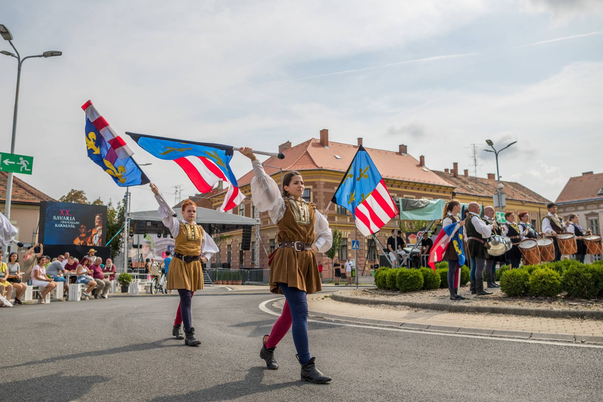 Pavane zászlóforgatók 2019 photo: Mészáros Zsolt