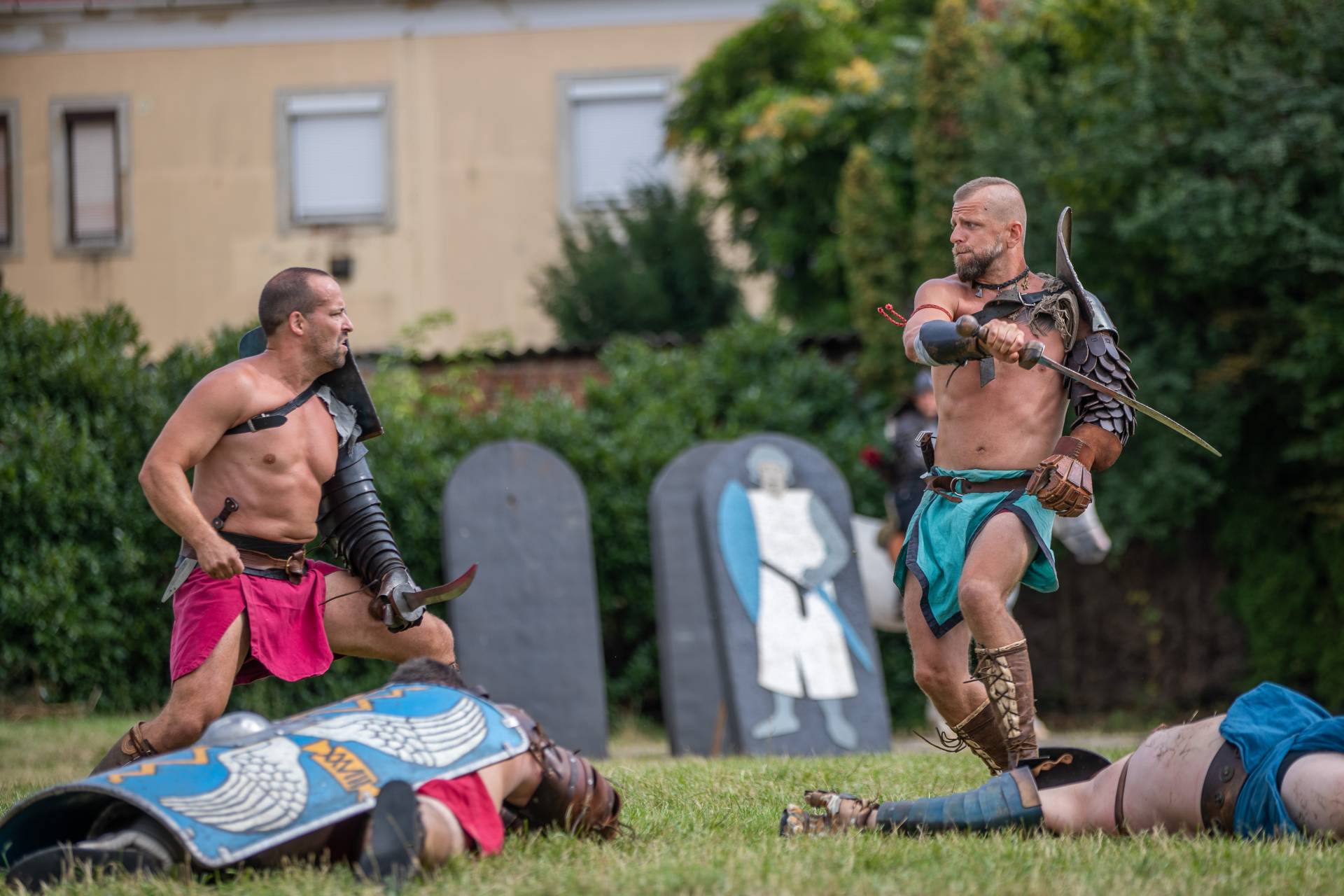 Collegium Gladiatorium harc 2022 fotó: Mészáros Zsolt