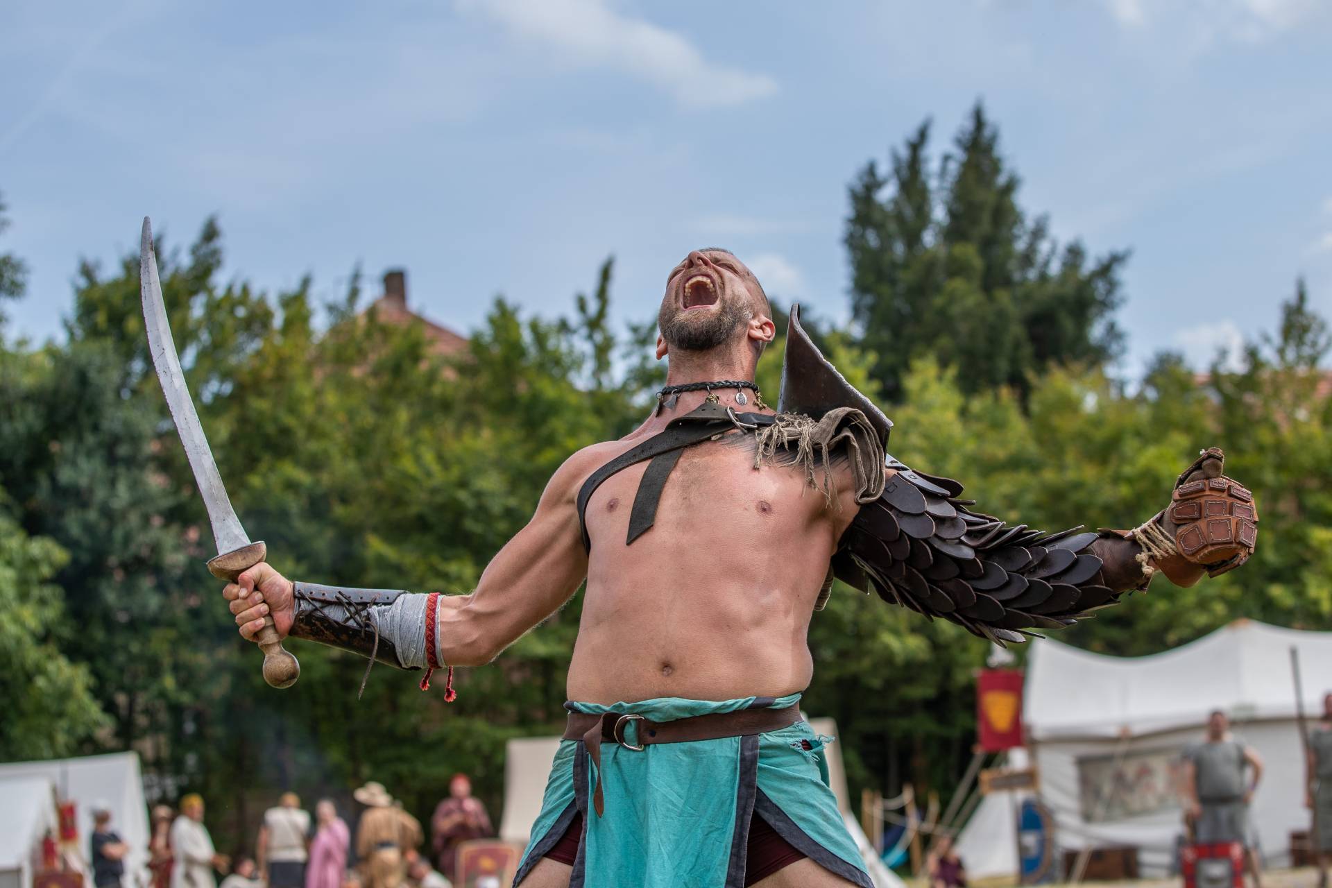Collegium Gladiatorium harc 2022 fotó: Mészáros Zsolt