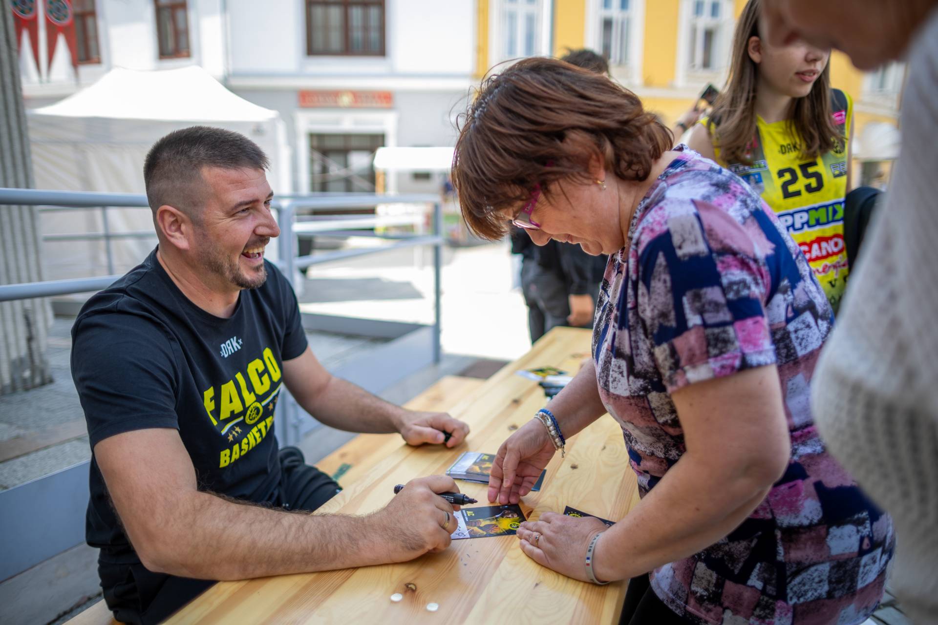 Bajnokok tere 2025 péntek photo: Mészáros Zsolt