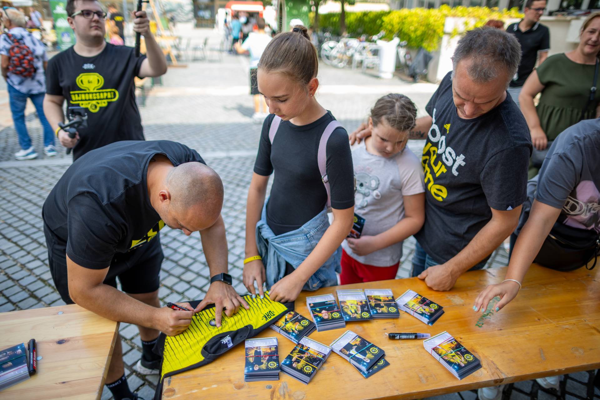 Bajnokok tere 2025 péntek photo: Mészáros Zsolt