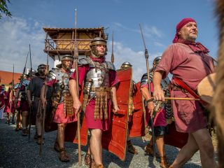Római legiok seregszemléje
